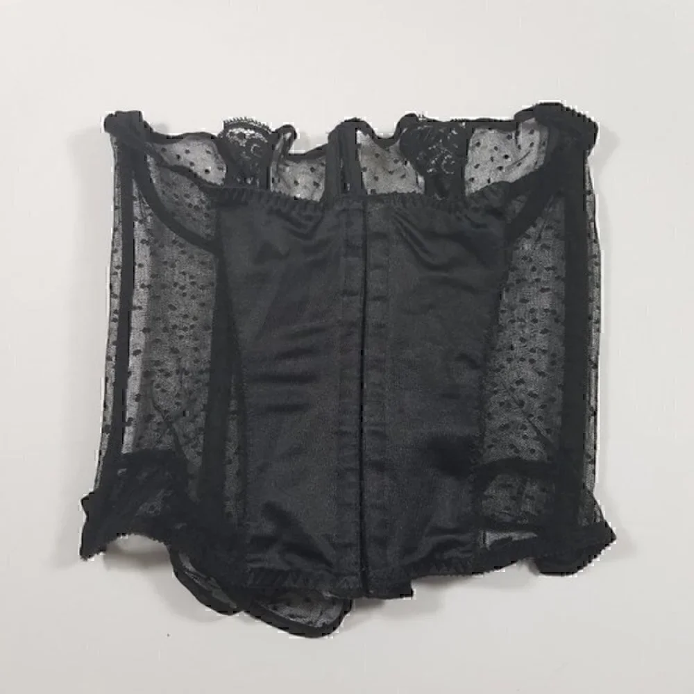 VTG Christian Dior Lace Corset Bra 34 Fits BC - Picture 5 of 7